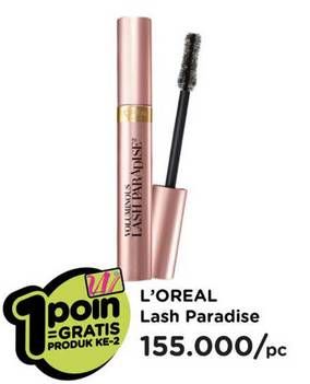 Promo Harga LOREAL Voluminous Lash Paradise  - Watsons