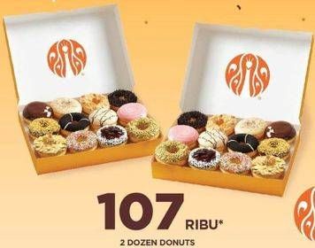 Promo Harga JCO Donut 12 pcs - JCO