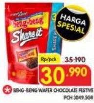 Promo Harga Beng-beng Share It Festive per 30 pcs 9 gr - Superindo