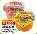 Promo Harga Wong Coco Pudding Guava Puree, Mango Puree 120 gr - Alfamart