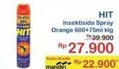 Promo Harga HIT Aerosol Orange 675 ml - Indomaret