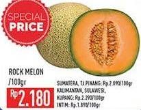 Promo Harga Melon Rock per 100 gr - Hypermart