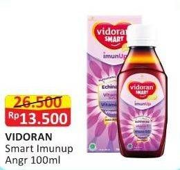 Promo Harga Vidoran Smart Syrup Anggur 100 ml - Alfamart