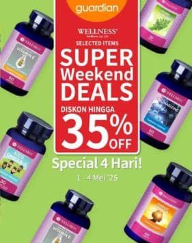 Promo Harga Wellness Product  - Guardian