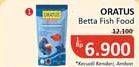 Promo Harga Oratus Betta Fish Food 20 gr - Alfamidi
