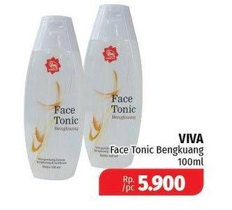 Promo Harga VIVA Face Tonic Bengkoang 100 ml - Lotte Grosir