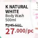 Promo Harga K Natural White Body Wash 450 ml - Guardian