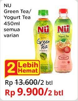 Promo Harga Nu Green Tea/Nu Yogurt  - Indomaret