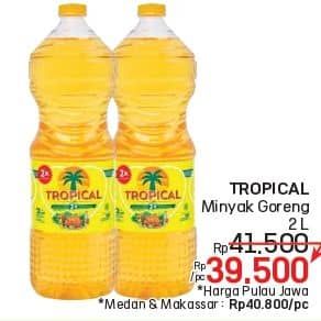 Promo Harga Tropical Minyak Goreng 2000 ml - LotteMart