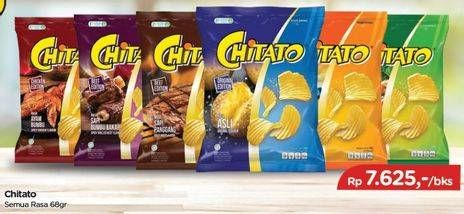 Promo Harga CHITATO Snack Potato Chips All Variants 68 gr - TIP TOP