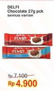 Promo Harga DELFI Chocolate All Variants 27 gr - Indomaret