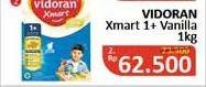 Promo Harga VIDORAN Xmart 1+ Vanilla 1000 gr - Alfamidi