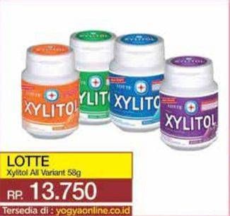 Promo Harga Lotte Xylitol Candy Gum All Variants 58 gr - Yogya