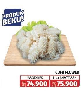 Promo Harga Cumi Cumi Flower  - Lotte Grosir