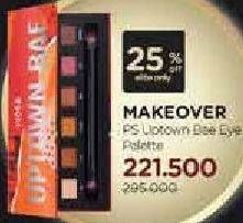 Promo Harga MAKE OVER Powerstay Eye Palette Uptown Bae 12 pcs - Watsons