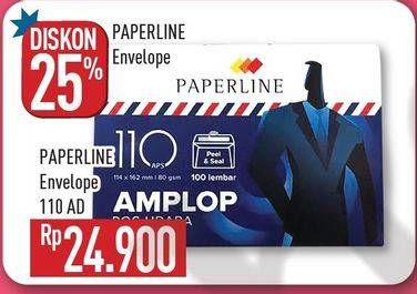 Promo Harga PAPERLINE Amplop  - Hypermart