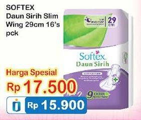 Promo Harga Softex Daun Sirih 29cm 18 pcs - Indomaret