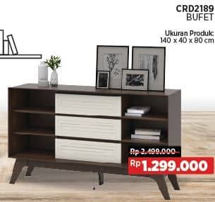 Promo Harga VIRAL Sideboard CRD2189  - COURTS