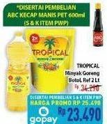 Promo Harga TROPICAL Minyak Goreng 2000 ml - Hypermart