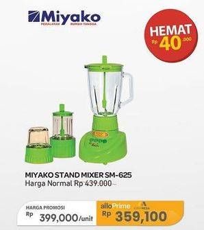 Promo Harga Miyako SM-625 Stand Mixer 190 Watt  - Carrefour
