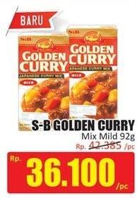 Promo Harga S&B Golden Curry Mild 92 gr - Hari Hari