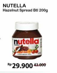Promo Harga NUTELLA Jam Spread Hazelnut 200 gr - Alfamart