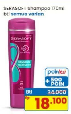 Promo Harga Serasoft Shampoo All Variants 170 ml - Indomaret