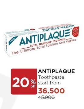 Promo Harga ANTIPLAQUE Toothpaste  - Watsons