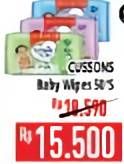 Promo Harga CUSSONS BABY Wipes 50 pcs - Hypermart