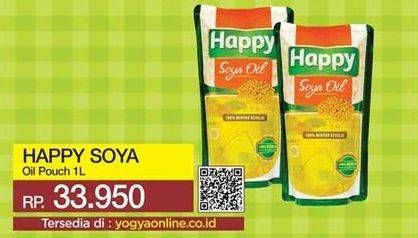 Promo Harga HAPPY Soya Oil 1000 ml - Yogya
