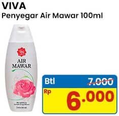 Promo Harga Viva Air Mawar 100 ml - Indomaret
