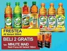 Promo Harga Frestea Minuman Teh All Variants per 2 botol 500 ml - Yogya