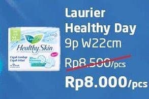 Promo Harga Laurier Healthy Skin Day Wing 22cm 9 pcs - Alfamart