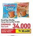 Promo Harga Good Day Instant Coffee 3 in 1 per 20 pcs 25 gr - Carrefour