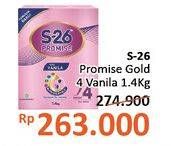 Promo Harga S26 Promise Gold Susu Pertumbuhan Vanilla 1400 gr - Alfamidi