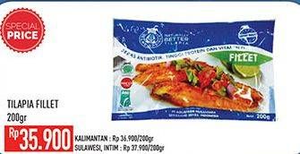 Promo Harga Ikan Fillet Tilapia 200 gr - Hypermart