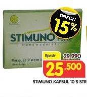Promo Harga STIMUNO Forte Restores Immune System Capsule 10 pcs - Superindo