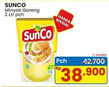 Promo Harga Sunco Minyak Goreng 2000 ml - Indomaret