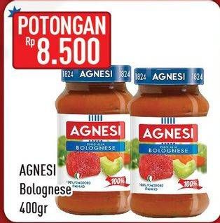 Promo Harga AGNESI Sauce Bolognese 400 gr - Hypermart