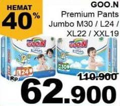 Promo Harga Goon Premium Pants Massara Sara Jumbo M30, L24, XL22 22 pcs - Giant
