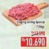 Promo Harga Daging Giling Sapi Spesial per 100 gr - Hypermart