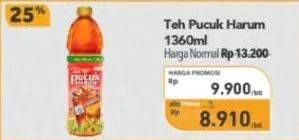 Promo Harga Teh Pucuk Harum Minuman Teh 1360 ml - Carrefour