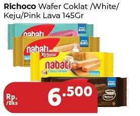 Promo Harga RICHOCO Coklat/ RICHEESE White/Keju/Pink Lava 145g  - Carrefour