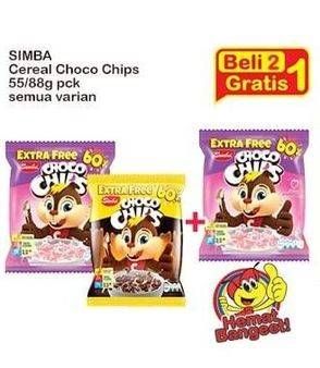 Promo Harga Simba Cereal Choco Chips All Variants 55 gr - Indomaret