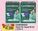 Promo Harga Confidence Adult Classic Night Ekstra Serap & Kering L7, M8, XL6 6 pcs - Alfamart