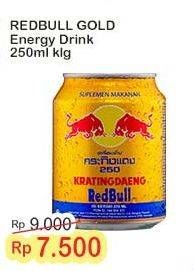 Promo Harga Red Bull Energy Drink Gold 250 ml - Indomaret