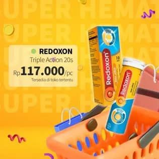 Promo Harga Redoxon Triple Action Jeruk 20 pcs - Guardian