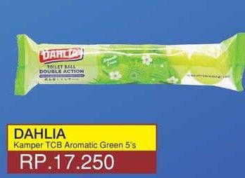 Promo Harga DAHLIA Toilet Color Ball Aromatic Green 5 pcs - Yogya