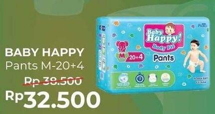 Promo Harga Baby Happy Body Fit Pants M20+4  - Alfamart
