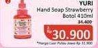 Promo Harga Yuri Hand Soap Strawberry 410 ml - Alfamidi